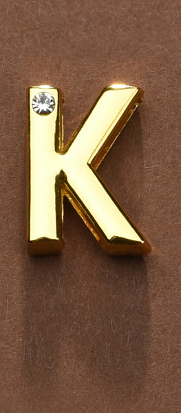 Letter for Personalizing Collar or Handcuffs Upko Letter K UPKO