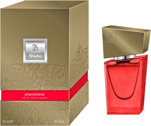 Pheromon Fragrance Woman Red 15ml Shiatsu