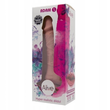 Alive Silicone Dildo 18cm Adam S Silexpan Flesh
