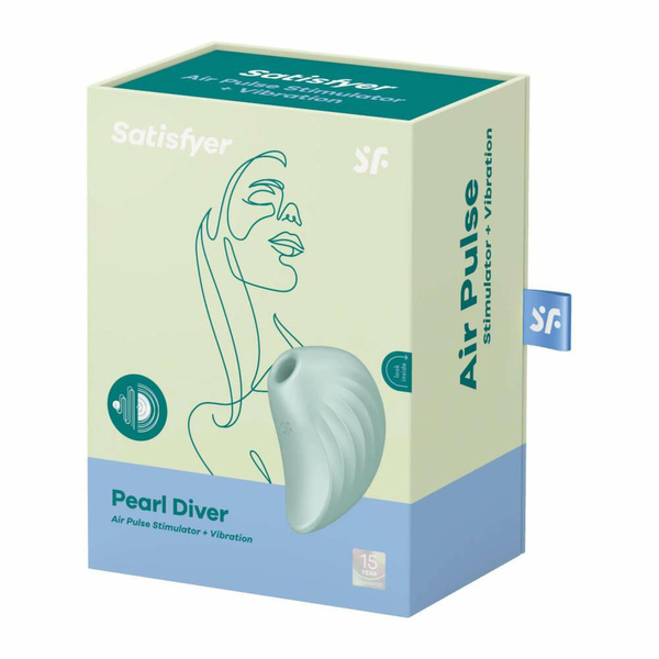 Clitoral Stimulator Pearl Diver Mint Satisfyer