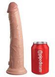 Miękkie Silikonowe Dildo Z Twardszym Rdzeniem 10 Inch Dual Density Silicone Cock Light King Cock