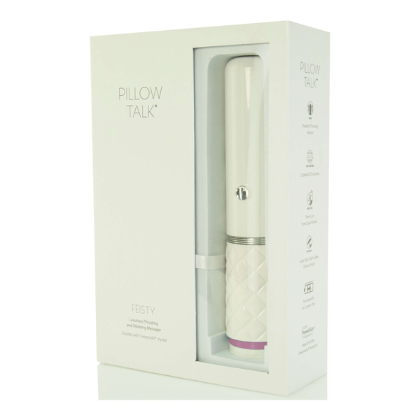 Feisty Thrusting Vibrator Rose PILLOW TALK