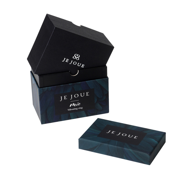 Wibrujący Pierścień Erekcyjny Sterowany Aplikacją Mio Black Je Joue