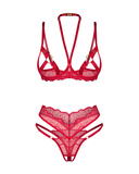Obsessive lace lingerie set Cupide Desir L/XL