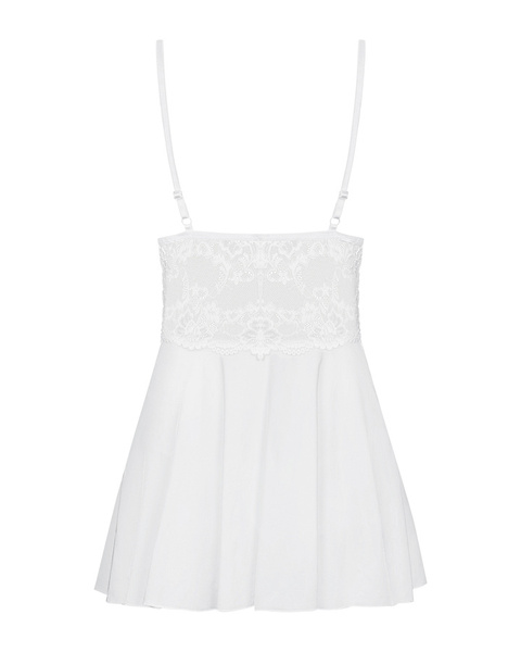 810-BAB-2 white babydoll S/M Obsessive