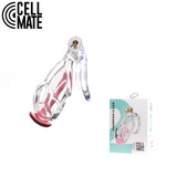 Pas cnoty Guardian Chastity Cage Clear Size 2 CELLMATE