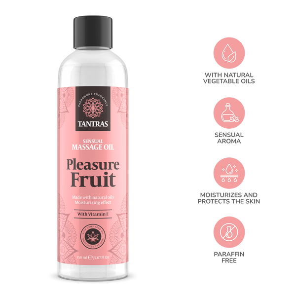 Olejek Do Masażu Tantras Love Oil Pleasure Fruit 150Ml IntimateLine