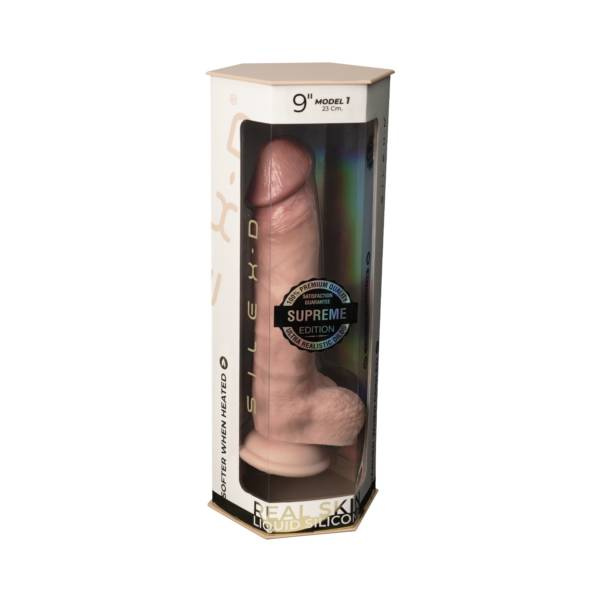 Silexd dildo 23 cm Premium Real Skin Model 1 (9") Flesh