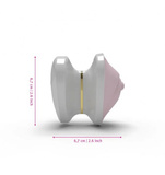 Mystim Heart's Desire Lay-on Vibrator, rose