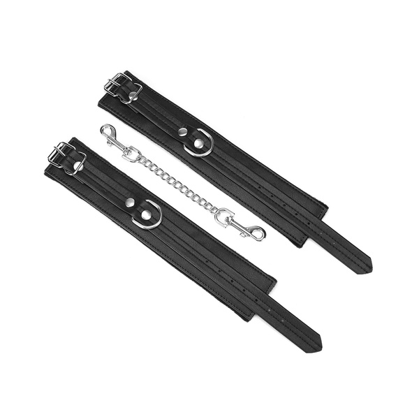 Kajdanki Black Bond Ankle Cuffs Liebe Seele