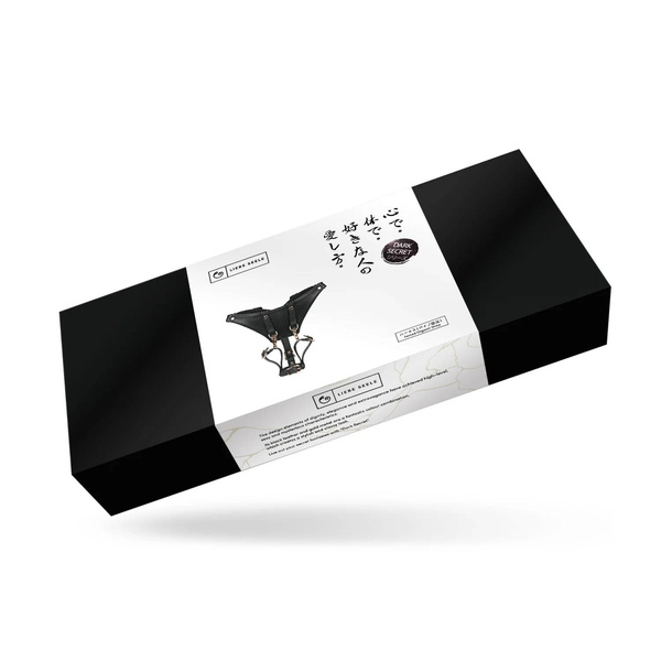 Liebe Seele Dark Secret Leather Forced Orgasm Harness Belt