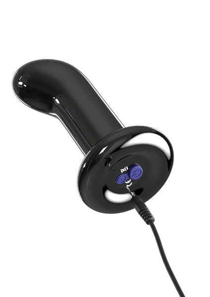 Wibrujący Szklany Korek Z Przyssawką No.84 Icicles