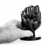 Anal plug AB92 Jordan 12 x 8cm All Black 