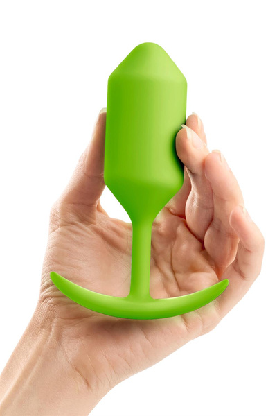 Korek analny Snug Plug 3 Lime b-Vibe