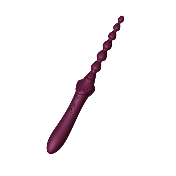 Multifunctional Vibrator Bess 2 Velvet Purple Zalo