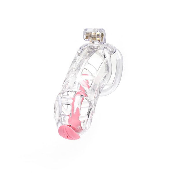 Guardian Chastity Cage Clear Size 4 CELLMATE