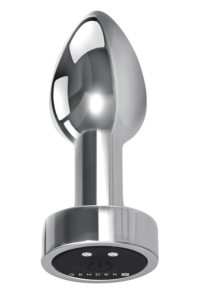 Korek Analny Rockin Metal Plug Mini Gender X