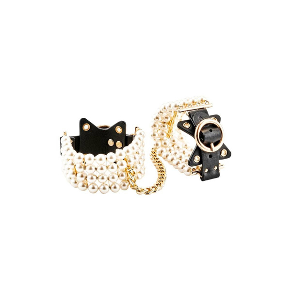 Kajdanki na nadgarstki BDSM Soirée Pearl Handcuffs Guilty Pleasure 