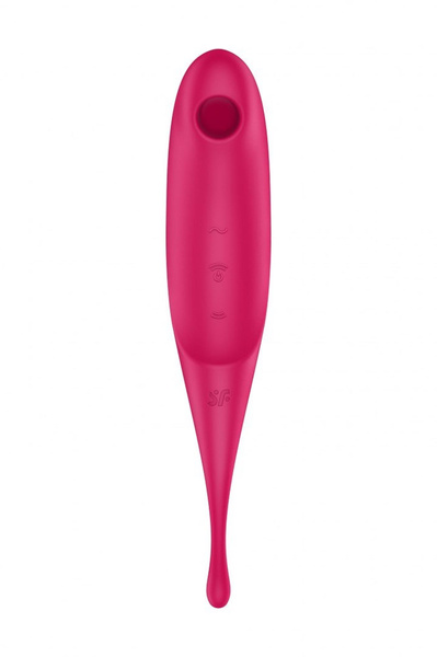 Multifunctional Vibrator Twirling Pro Red Satisfyer