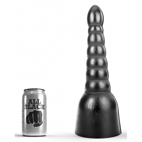 Dildo AB17 Bole 22 x 6.5cm All Black