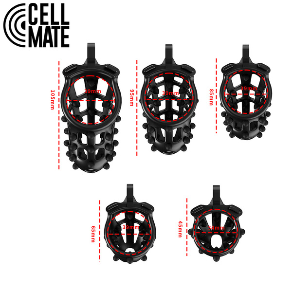 FlexiSpike Chastity Cage Size 1 CELLMATE