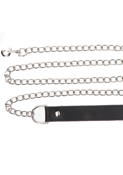 Smycz Chain Leash Black Taboom