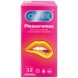 Prezerwatywy Lateksowe Z Wypustkami I Prążkami Pleasuremax 12 Szt. Durex
