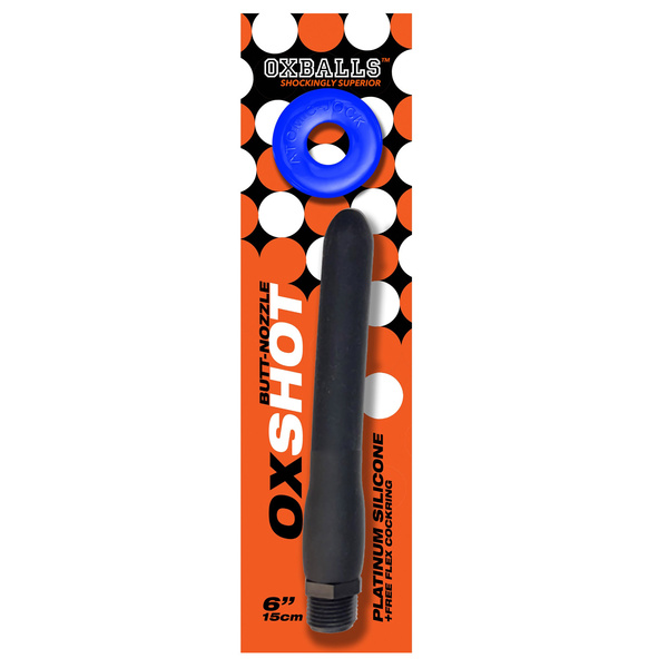 Oxshot Butt-Nozzle Shower Hose & Flex Cockring Oxballs 