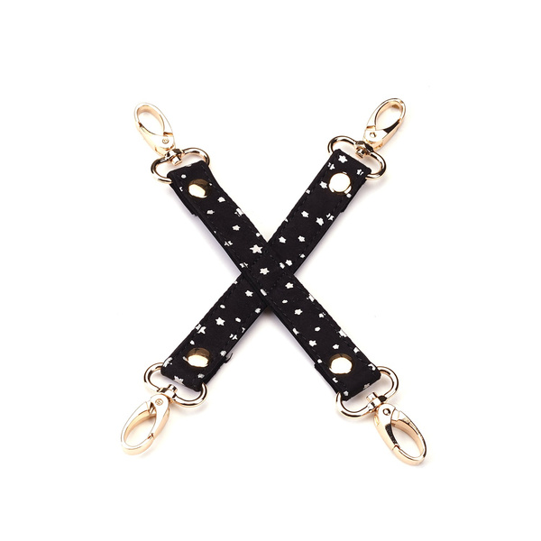 Liebe Seele Stary Nights 7pcs Bondage Kit Black Stary PU