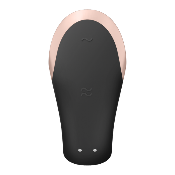 Wibrator dla par Satisfyer Double Love Black