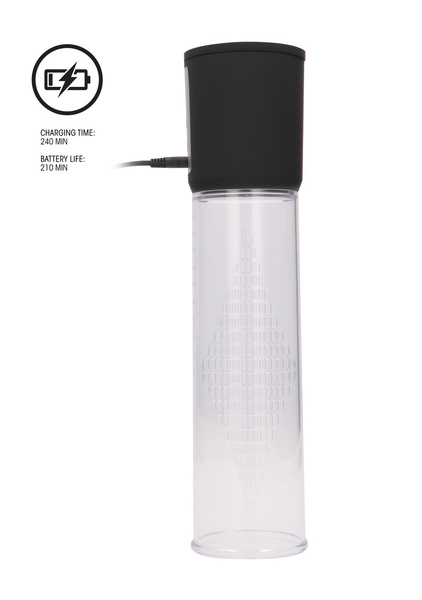 Shots Pumped Premium Rechargeable Automatic Pump Transparent Pumped by Shots