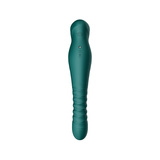 Wibrator King Vibrating Thruster Turquoise Green Zalo