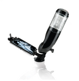 Masturbator Pdx Extreme Mega-Bator Ass Black/Clear Pipedream