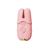Vibrating Nipple Clamps Nave Coral Pink Zalo