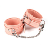 Kajdanki Pink Organosilicon Ankle Cuffs Liebe Seele