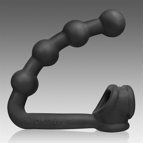 Pierścień z koralikami Buttballs Asslock + Cocksling Oxballs