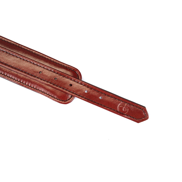 Kajdanki Wine Red Narrow Wrist Cuffs Liebe Seele