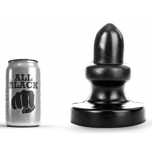 Korek analny AB52 Plunger 15 x 8cm All Black