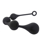 Kulki analne Hot Drops Silicone Ass Balls O40mm Black L Brutus