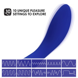 Wibrator Do Punktu G Mona Wave Midnight Blue Lelo
