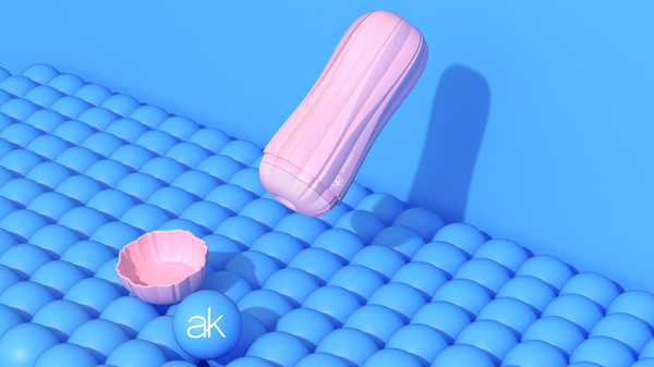 Ręczny Masturbator Flying Flowers Series Gentle After Kiss