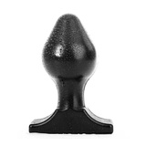 AB72 Kevin Butt Plug 16 x 8cm All Black 