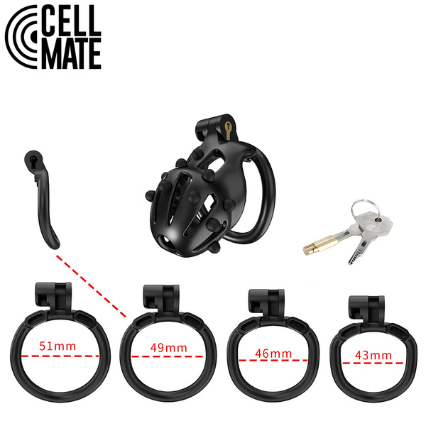 Pas cnoty FlexiSpike Chastity Cage Size 1 CELLMATE