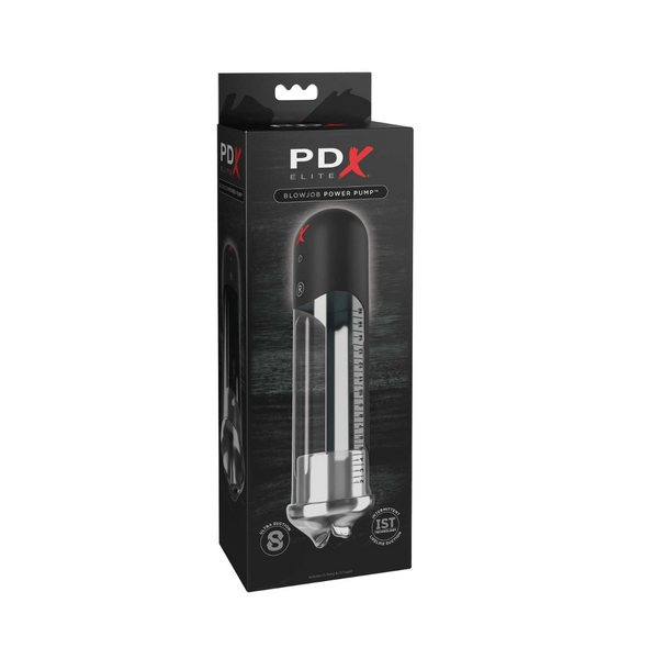 Masturbator Pdx Elite Blowjob Power Pump Clear Pipedream