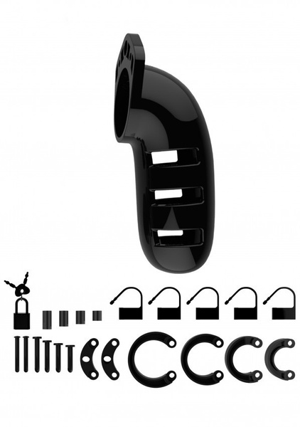 Chastity Model 06 Black Pas Cnoty Czarny Man Cage