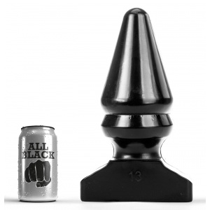 Korek analny AB84 Pop13 24 x 12cm All Black