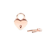 Kłódka Rose Gold Heart Shape Padlock (2Pcs A Set) Liebe Seele