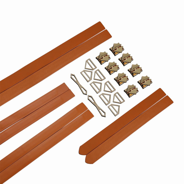 Zestaw Do Krępowania 8-Bondage-Straps Restraint Set Brown LOCKINK