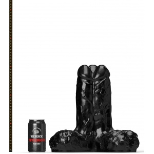 Dildo Steroid ABS19 Gape, Set and Match 23x13 cm All Black