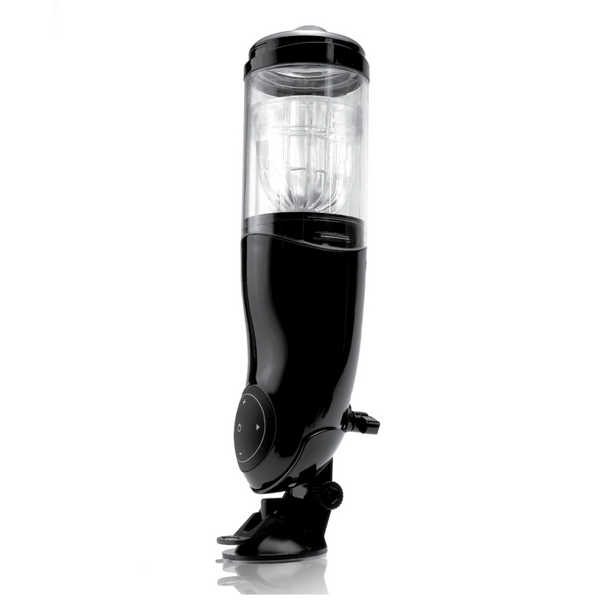 Masturbator Pdx Extreme Mega-Bator Ass Black/Clear Pipedream